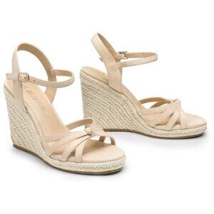 DREAM PAIRS Women'S Wedge Sandals, Platform Espadrille, Open Toe Ankle Strap 8M